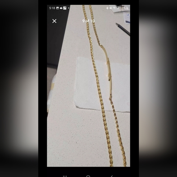 AUTHENTIC PRADA Chain Strap "ONLY" for saffiano wallets - Picture 13 of 16